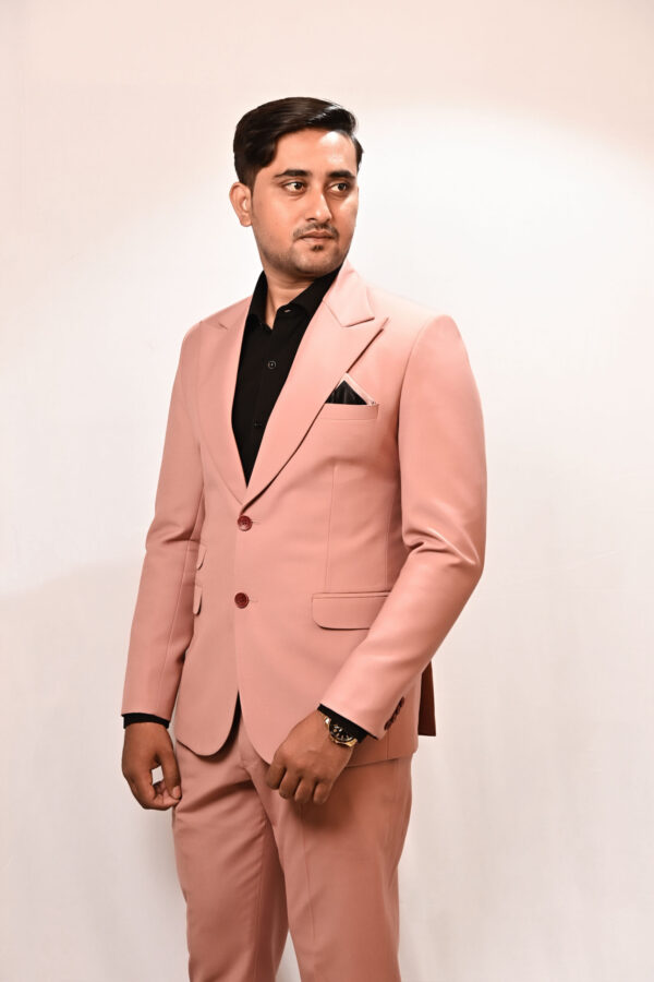 Peach 2 Piece Suit