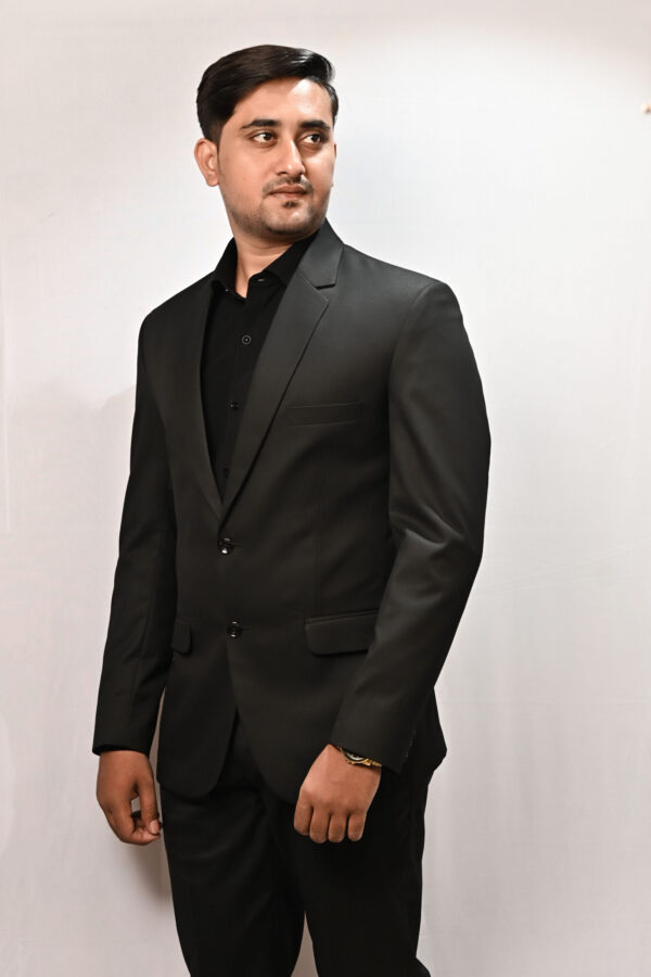 Premium Black 2 Piece Suit