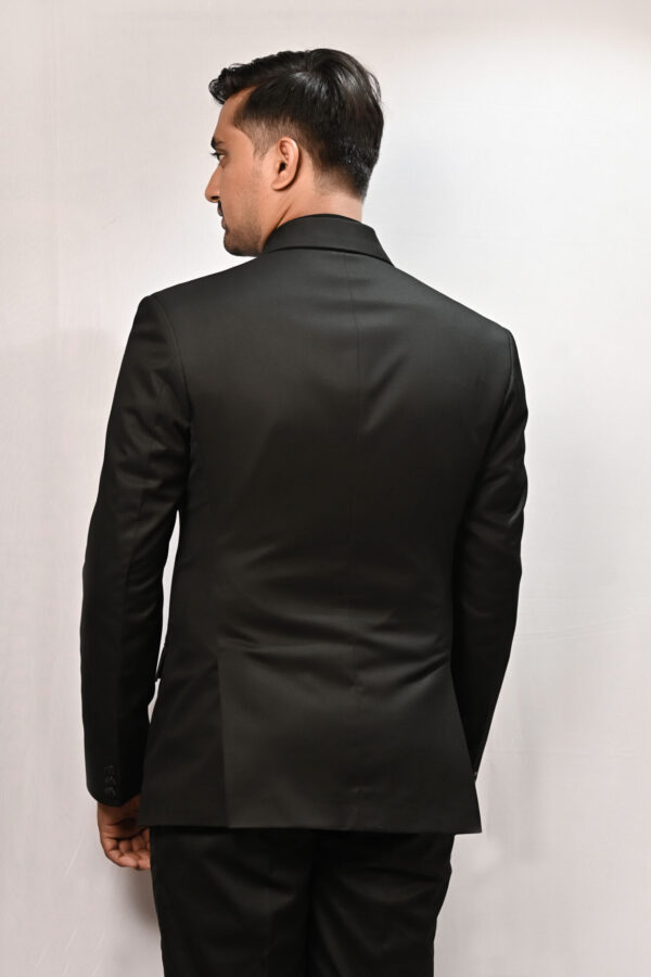 Premium Black 2 Piece Suit - Image 3