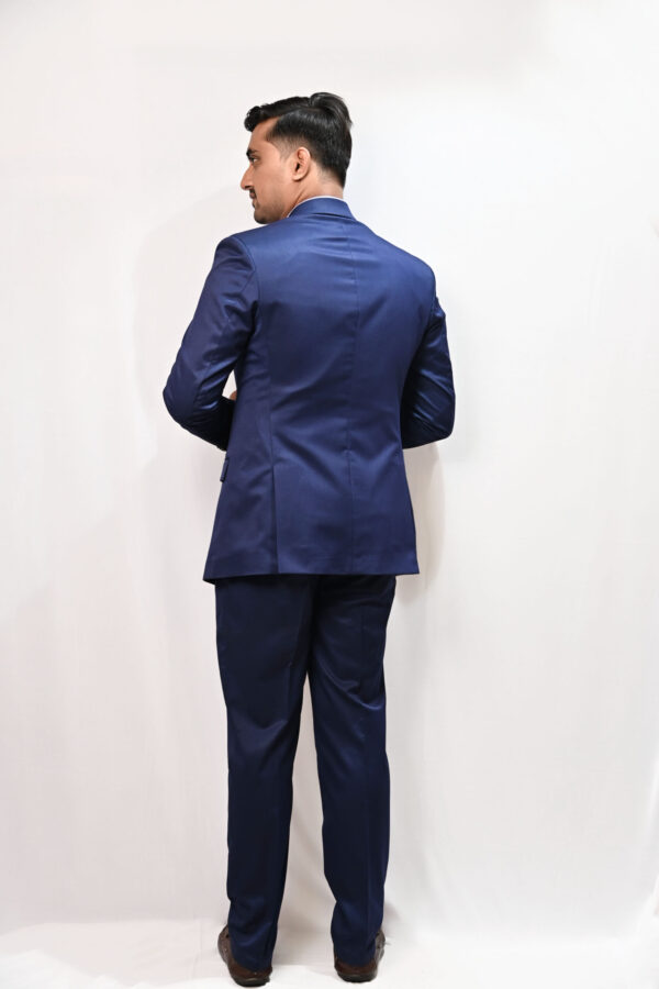 Premium Navy Blue 2 Piece Suit - Image 4