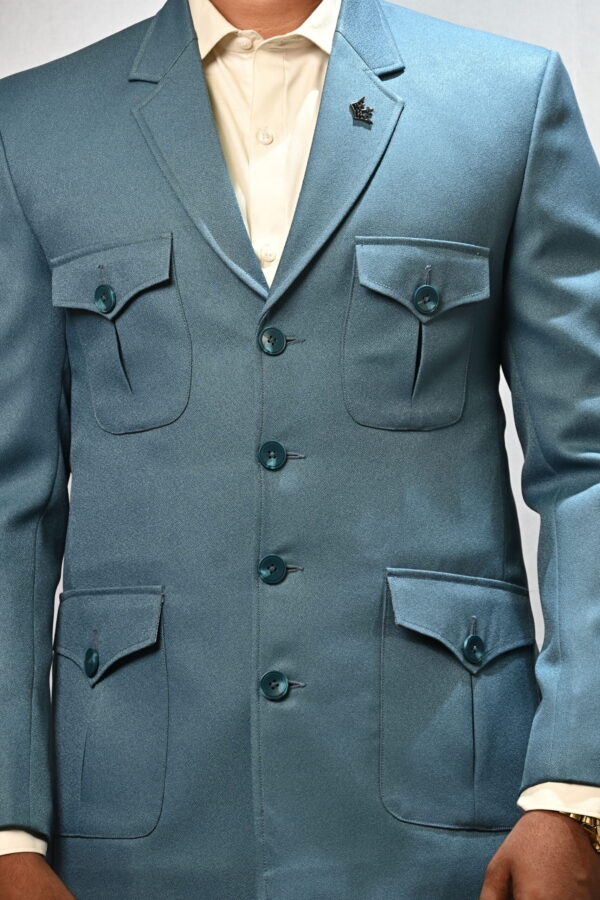 Azure Modern Classic Blazer - Image 2