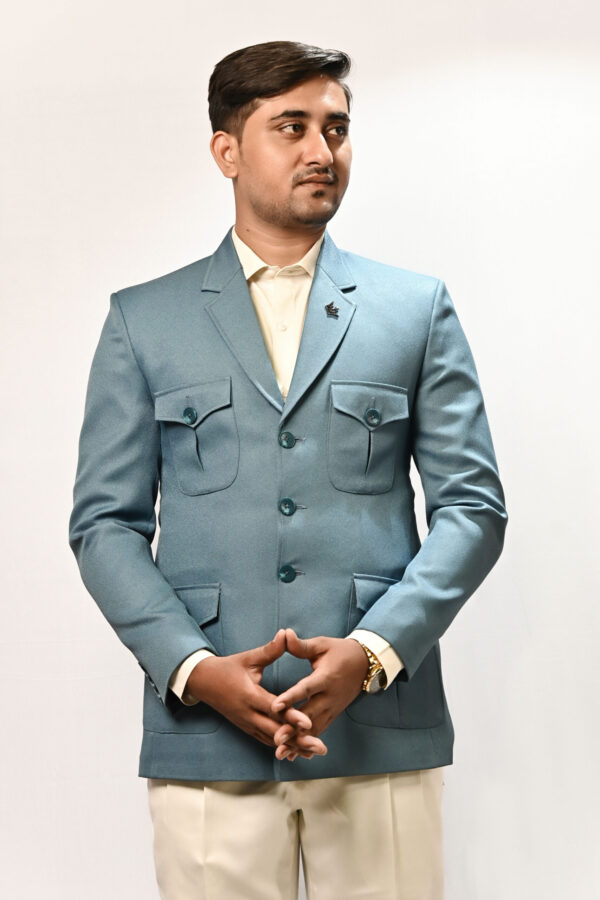 Azure Modern Classic Blazer - Image 3