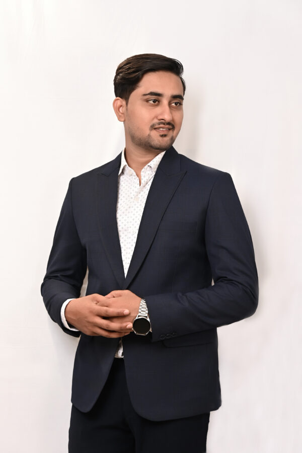 Men’s Premium Dark Blue Blazer - Image 2