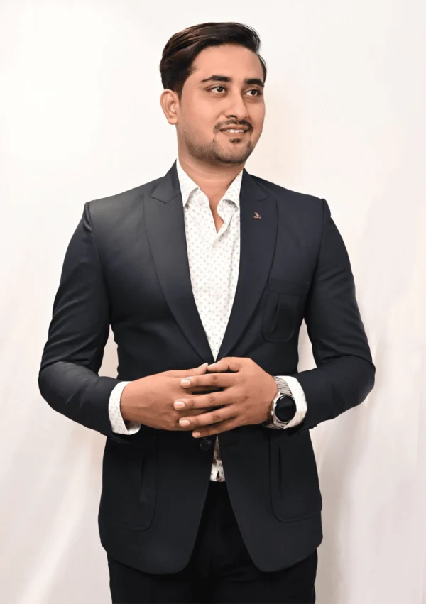 Men’s Premium Dark Navy Blue Blazer